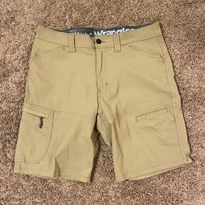 WRANGLER ATG Shorts Mens 32 All Terrain Gear Hiking Cotton Performance Stretch